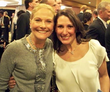 Ice Skating champions Carol Heiss Jenkins and Tonia Kwiatkowski