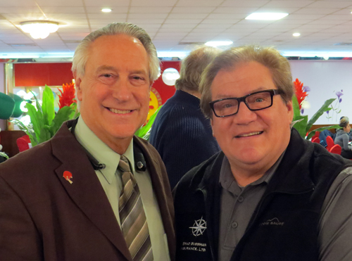 Ed Flash Ferenc, Cleveland Municipal Court Public Information Officer, and Meteorologist Brad Sussman