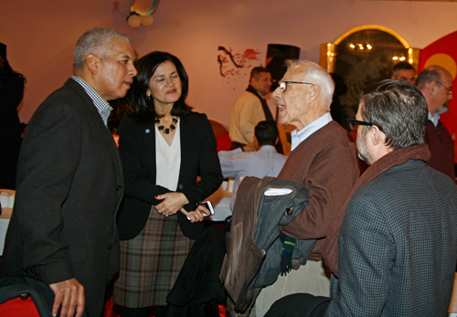 Russ Mitchell, Magda Gomez and Gordon Priemer