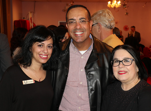 Rania Abbadi, Sami Tanious and Kathy Ghose