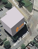 Map of Cleveland web developer Aztek