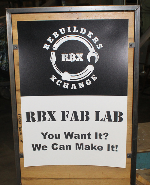 RBX Fab Lab sign