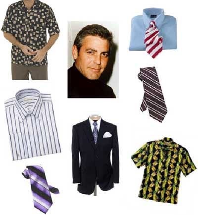 George Clooney - Danny Ocean clothes fashion