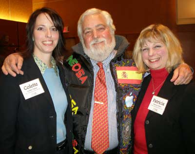 Colette Taylor, Jim Cookinham and Pat Dobro