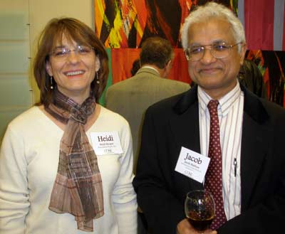 Heidi Hooper and Jacob Mathew