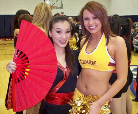 cleveland cavaliers dancers. NBA Cleveland Cavaliers to