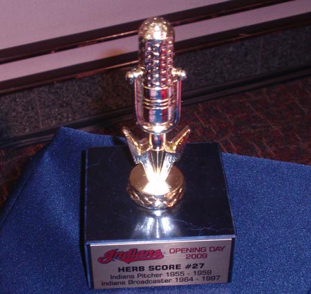 Herb Score tribute microphone