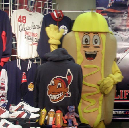 Mascot Mustard with new Tribe gear