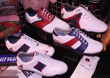 Cleveland Indians golf shoes