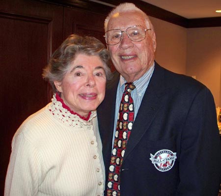 Anne and Bob Feller