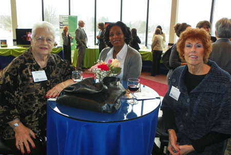 Marlyn Ornstein, DaJon Terry and Linda Sudyk