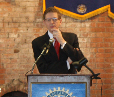 Gary Hanson Q&A at Rotary of Cleveland