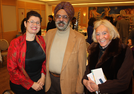 Laura Fruscella, Paramjit Singh and Barbara Hawkins