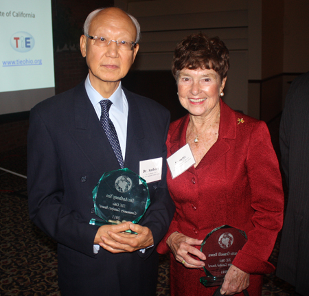 >TiE Community Catalyst Award Recipients Anthony Yen and Jeanette Grasselli Brown