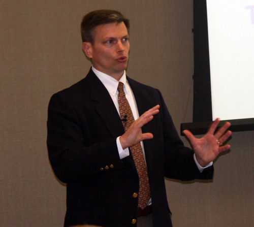 Eric Brown, IBM Research Scientist working on the DeepQA project which created the Watson Jeopardy playing system 