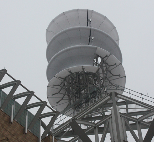 Cleveland Indians wind turbine