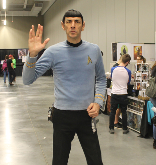 Mr Spock at Comic Con