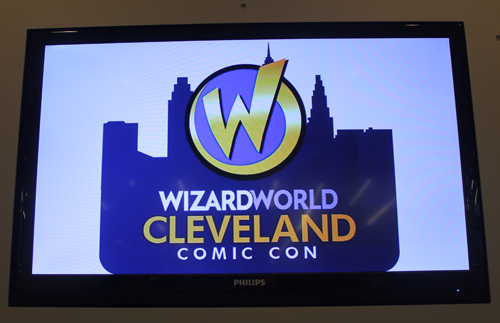 Wizard World Comic Con Cleveland sign