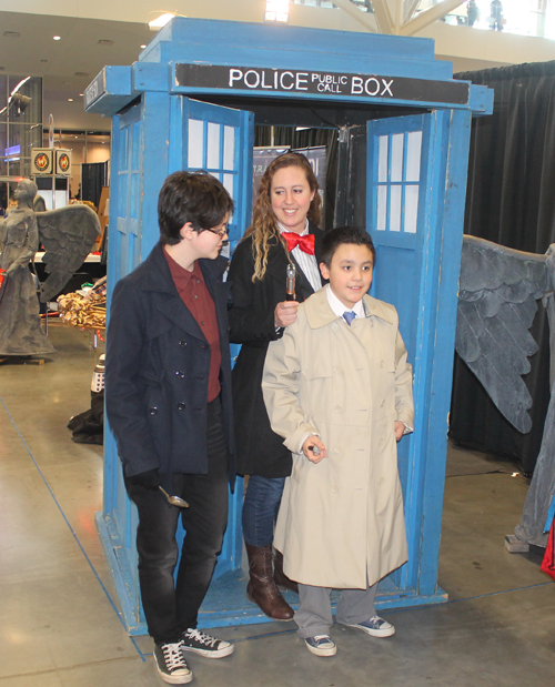 Dr Who TARDIS at Comic Con Cleveland