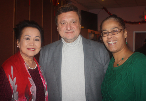 Gia Hoa Ryan, Pierre Bejjani and Yvonne Conwell