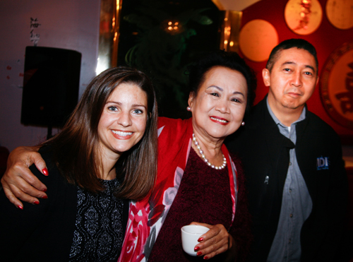 Jennifer Fierbrand, Gia Hoa Ryan and Johnny Wu