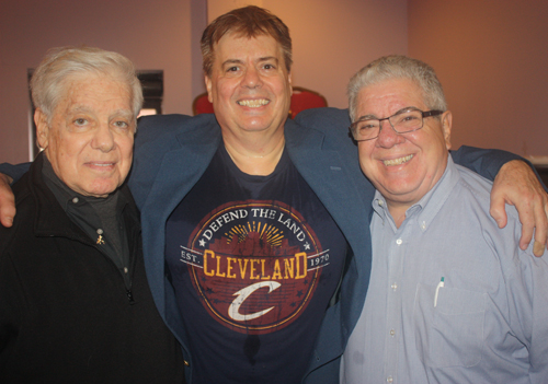 Author Les Roberts, Dan Hanson and Jim D'Orazio