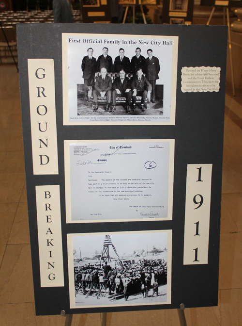 Cleveland City Hall Groundbreaking poster