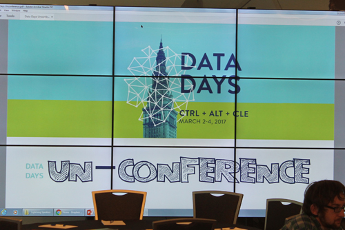 Data Days Cleveland Unconference sign