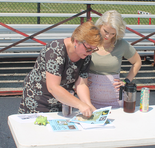 Solar Eclipse viewing event at Villa Angela High School in Cleveland