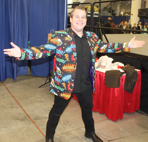 In costume at Wizard World Comic Con 2017 Cleveland