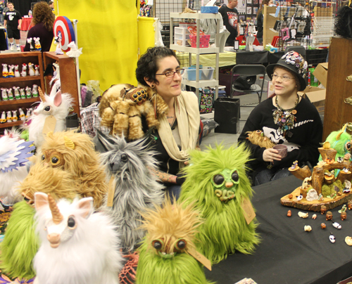 Artists at Comic Con Cleveland