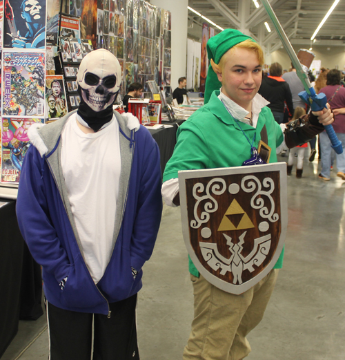 In costume at Wizard World Comic Con 2017 Cleveland