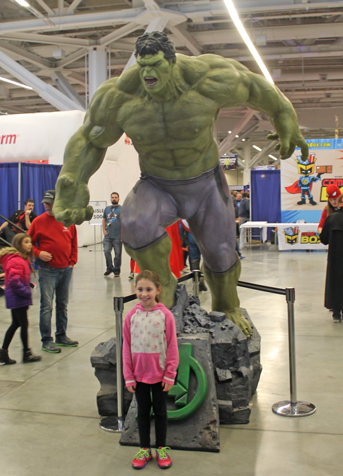 In costume at Wizard World Comic Con 2017 Cleveland