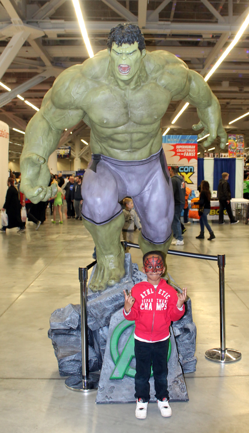 In costume at Wizard World Comic Con 2017 Cleveland