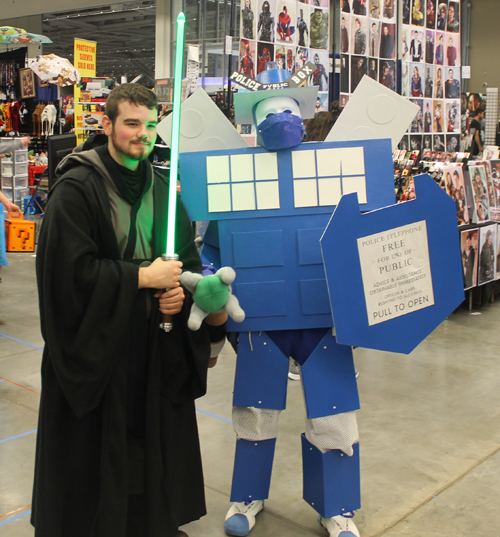 In costume at Wizard World Comic Con 2017 Cleveland