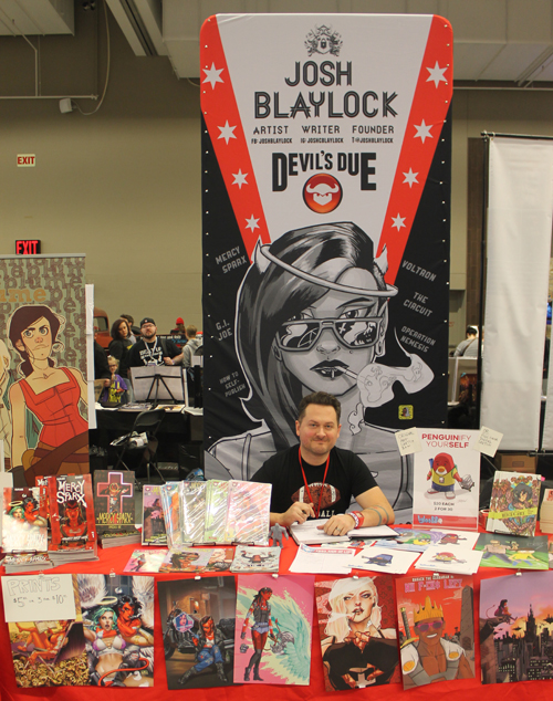 Josh Blaylock at Comic Con Cleveland