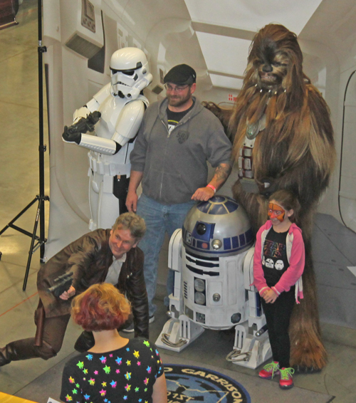 In costume at Wizard World Comic Con 2017 Cleveland