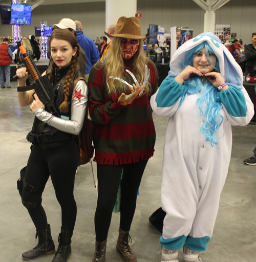 In costume at Wizard World Comic Con 2017 Cleveland