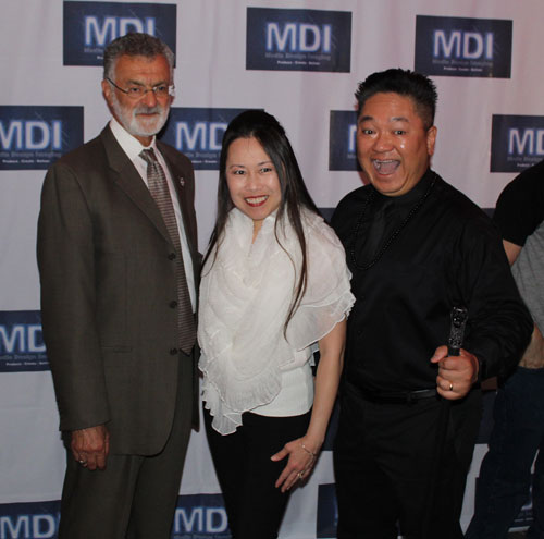 Mayor Frank Jackson with Lisa and Wayne Wong