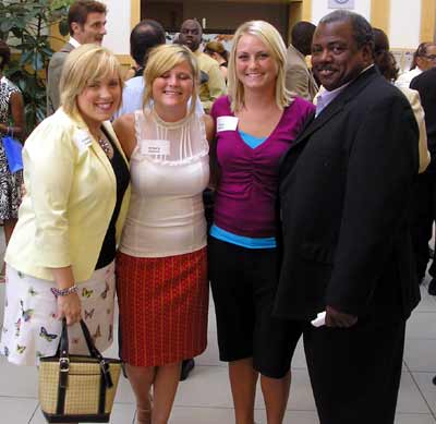 Kristen Kaleal, Brittany Deitrick, Kelly Smith and Bert Boyd