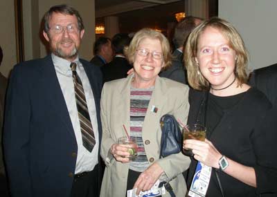 Michelle Sikes and her proud parents