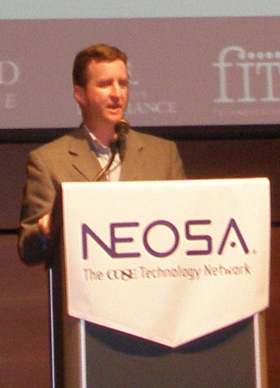 NEOSA director Brad Nellis at best of Tech Awards 2008
