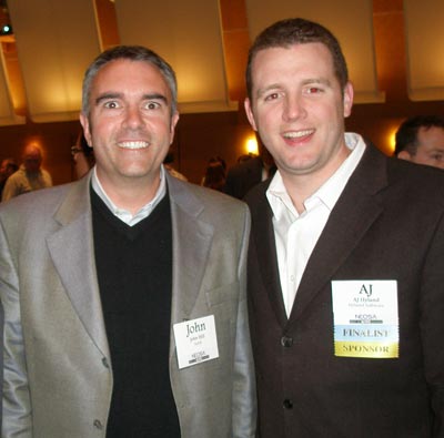 Aztek's John Hill and Hyland Software's AJ Hyland