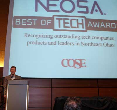 NEOSA Director Brad Nellis kicks off the event