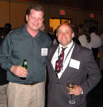 Greg Knieriemen of Chi Corp and Kevin Goodman of BlueBridge