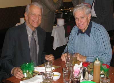 TV personality Fred Griffith and author Les Roberts