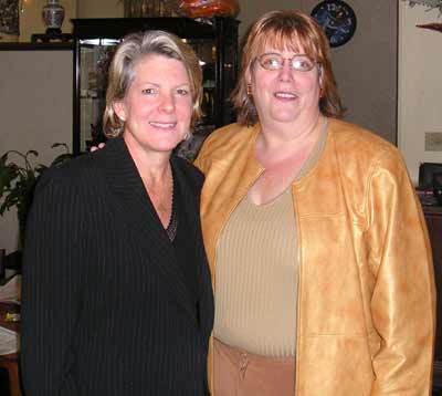 Jane Campbell and Debbie Hanson