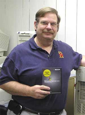 Paul Stork with Microsoft Windows Server