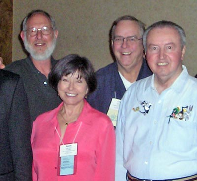 Steve Bass, Susan Klum, Larry Shaw, Gene Barlow at CES 2007