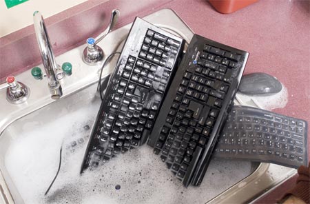 Washable keyboards from Seal Shield